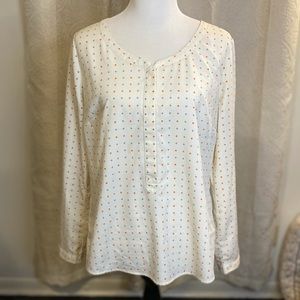Merona Target Polka Dot Blouse
